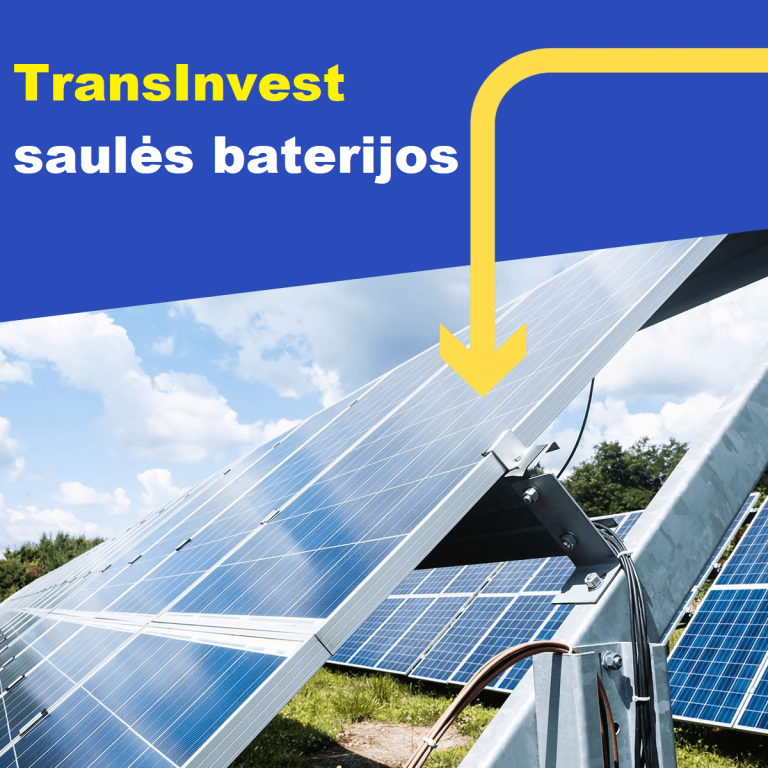 Transinvest saulės baterijos